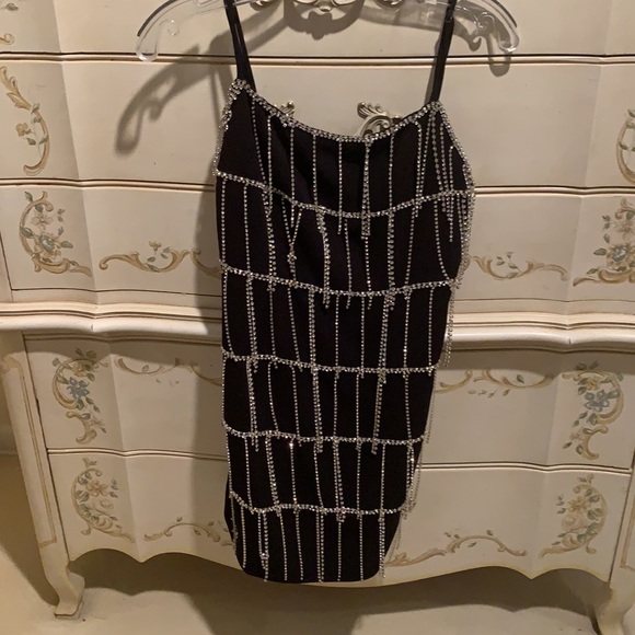 Sequin mini dress - Picture 4 of 8